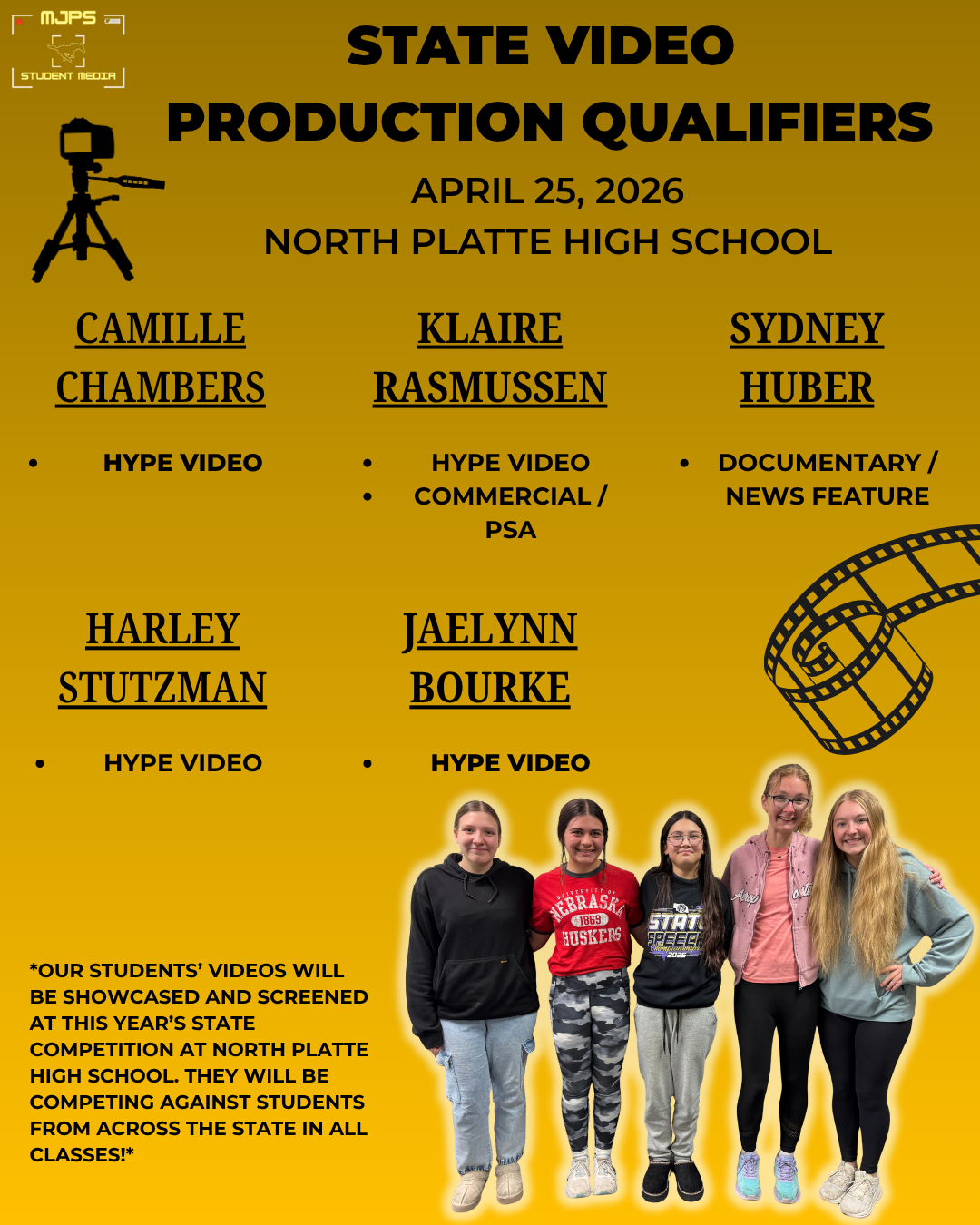 State Video Production Qualifiers 2026